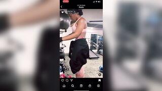 Uche Mba: Since someone asked here is the first vid from her workout page #3