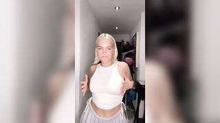 UK Celebs: AnneMarie TikTok See Thru #3