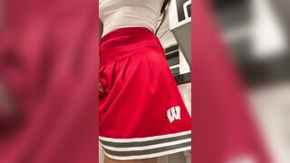 Upskirt: Go badgers! #3