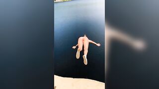 Unintended Glimpses of Butt: Cliff Jumping..... #3