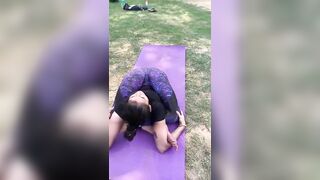 Unintended Glimpses of Butt: Yoga №2 #3