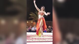 Girl's Breasts Stealing The Show: This belly dancer #3