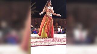 Girl's Breasts Stealing The Show: This belly dancer #4