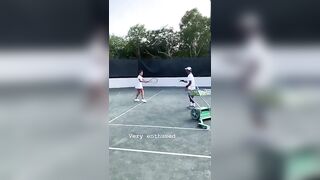 Tennis Lesson IG Story