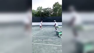 Vanessa Hudgens: Tennis Lesson IG Story #2