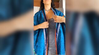 Vanishing Clothes: My magic robe ♥️♥️ #2