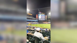 Took my tits out at the ballgame:) #3