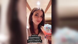 Victoria Justice: Cheers! Martini time #2