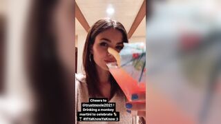 Victoria Justice: Cheers! Martini time #4