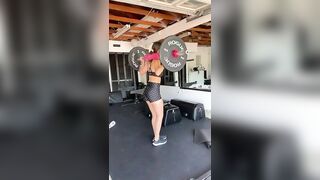 Victoria Justice: lifting weights #2