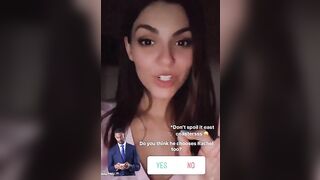 Victoria Justice: Making a prediction #2