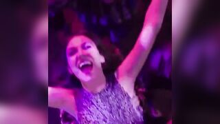 Victoria Justice: Getting carried across the dance floor #4