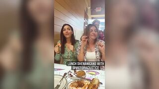 Victoria Justice: Lunch shenanigans #3