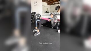 Victoria Justice: do you even lift? #4