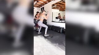 Victoria Justice Workout 2-11-21