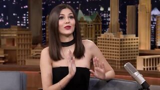 Victoria Justice: She Does Her Impression of The Rock #2