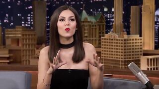 Victoria Justice: She Does Her Impression of The Rock #3