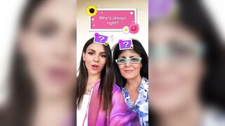 Victoria Justice: Mother’s Day TikTok #2