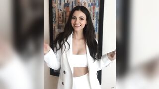 Victoria Justice: All white #4