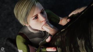 Video Game: Cassie Cage sucking dick  [Mortal Kombat] #2