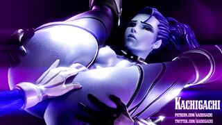 Video Game: Widowmaker and DVa #4