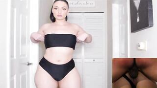 Viktoria Kay: VIKTORIA DRESSED WITH BLACK LINGERIE AND TAKED BIG AND BIG DICK IN HIS BEAUTIFUL WHITE BUNDA #3