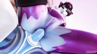 Widowmaker: Futa Echo vs widowmaker (fennochik ) #3