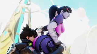 Widowmaker: widowmaker ass x tracer (kishi) #3