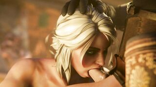 Ciri sucking dick