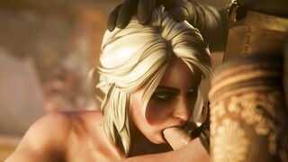 Witcher: Ciri sucking dick #4