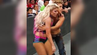 Women Of WWE: Alexa Bliss being carried around #3