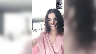 Selena Gomez: Selena Gomez doing a sing a long, but i took it from the video.. #2