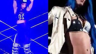 Women of Wrestling: The way Sasha Banks moves with her hips... #2