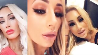 Carmella's lips ????Unmute for sound????