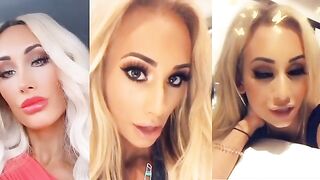 Women of Wrestling: Carmella's lips ♥️♥️Unmute for sound♥️♥️ #2