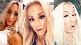 Women of Wrestling: Carmella's lips ♥️♥️Unmute for sound♥️♥️ #4