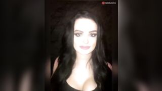 Women of Wrestling: Paige shaking her tits #2