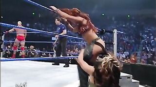 Women of Wrestling: Melina Pantsing Christy Hemme #4