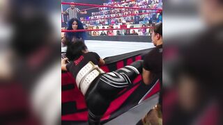 Women of Wrestling: Bayley’s big fat ass bouncing #4