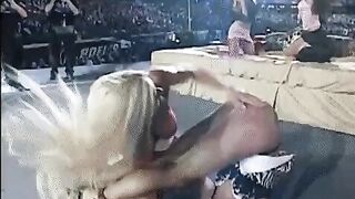 Women of Wrestling: Torrie Spanking Some Keibler ♥️♥️ #2