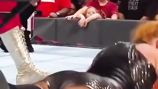 Women of Wrestling: Becky's clapping lasscheeks #2