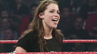 Women of Wrestling: Stephanie spanking Trish #4