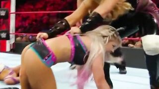 Women of Wrestling: Alexa getting a massive wedgie #4