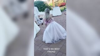 Alexa Bliss having wedding fun