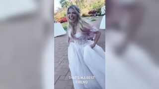 Women of Wrestling: Alexa Bliss having wedding fun #4