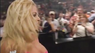 Women of Wrestling: Trish Stratus in a pink bra #4