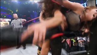 Wrestle With The Plot: Mickie James slapping Madison Rayne's ass #4