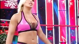 Wrestle With The Plot: Busty and curvy Mandy Rose looking incredibly sexy on Raw last night #3