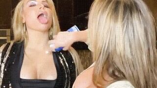 Wrestle With The Plot: Jenni and Natalya having fun #2