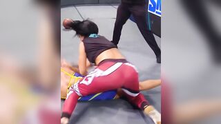 Bayley's intense ass jiggling